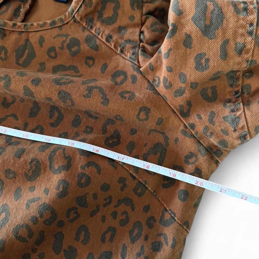 Universal Thread Tan Leopard Print Mini Dress - image 8